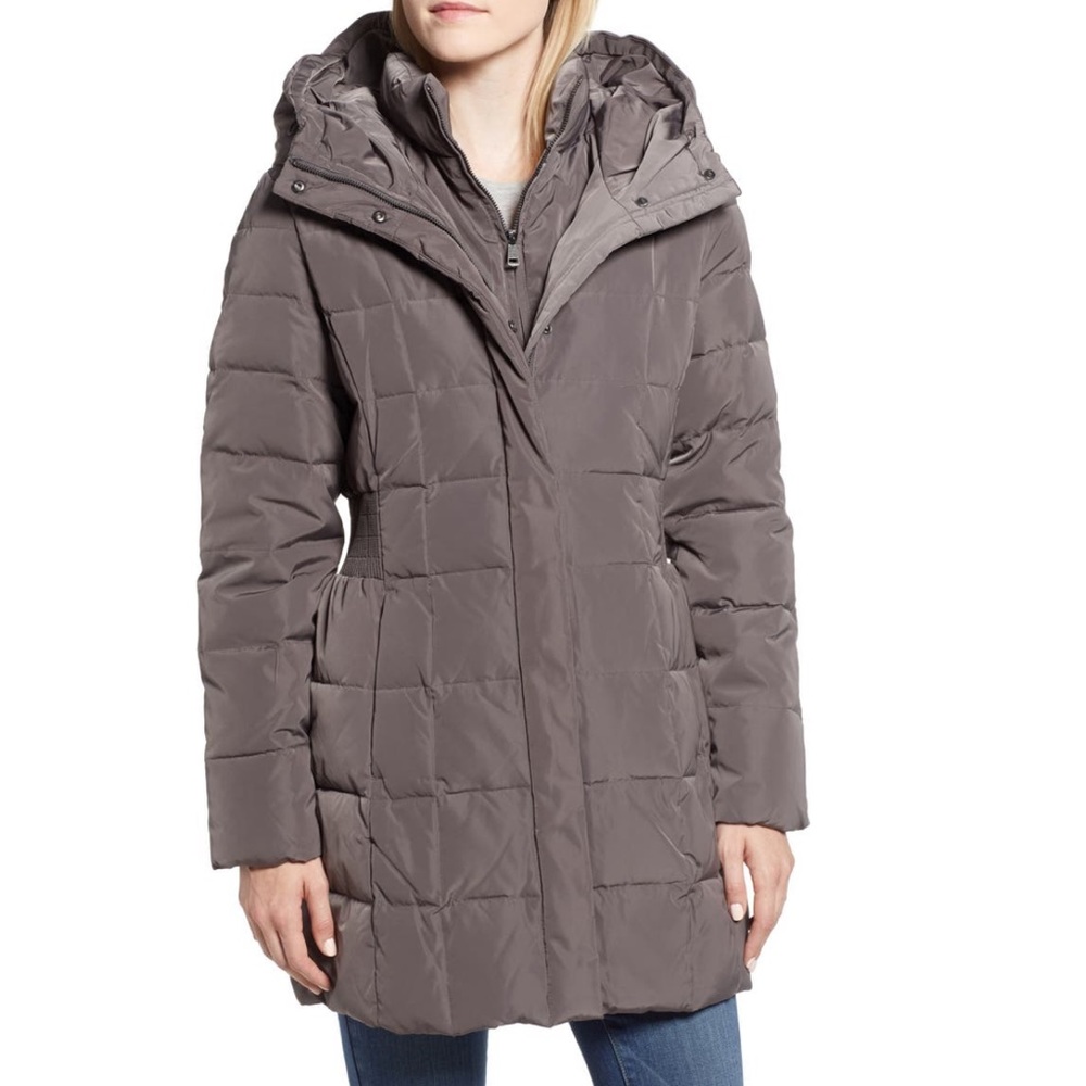Cole Haan Signature Carbon Cole Haan Hooded Down & Feather Jacket - Duplicate